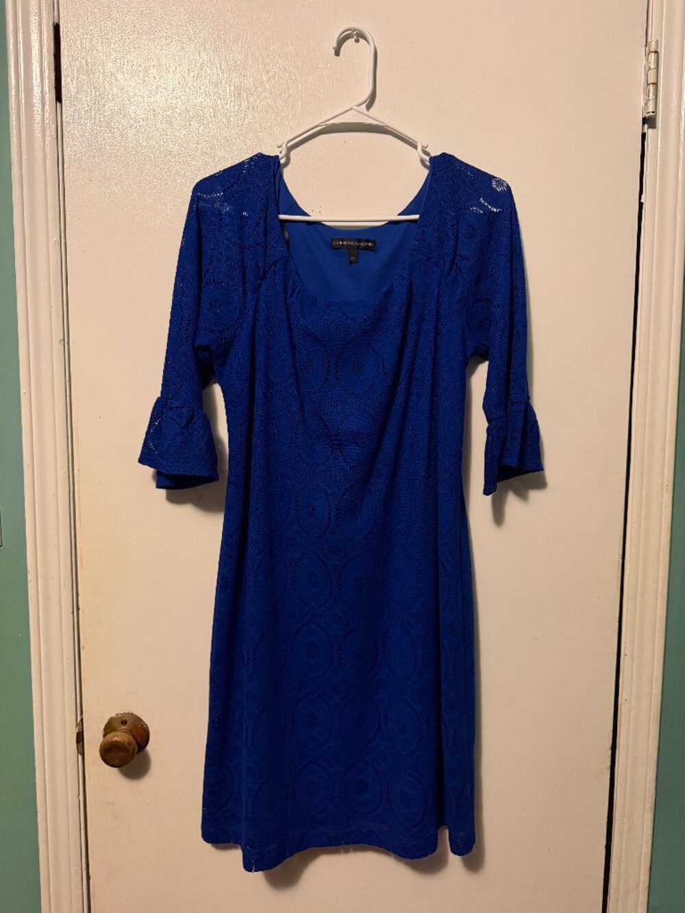 Royal Blue Chris McLaughlin Dress Size 12